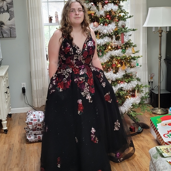 Colette by Daphne Ballgown 12069 Like new! - Picture 5 of 11